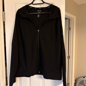 FLX Men's Black Performance Jacket